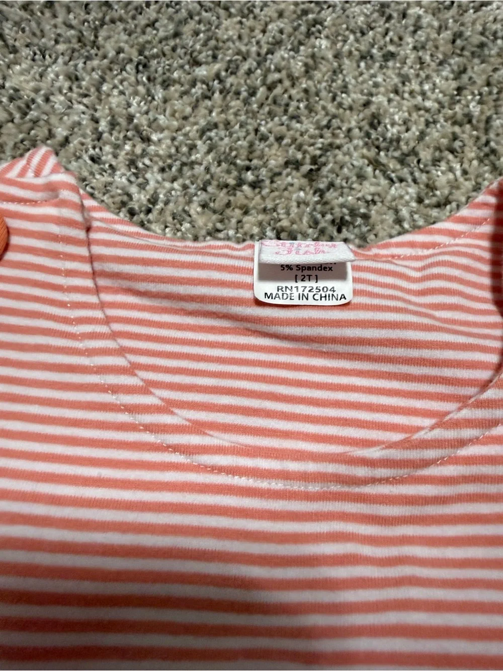 STITCHY FISH Striped Boys Jon Jon Romper with Sea Animal Appliques 2T